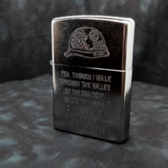 COPY - Trench Art Design  Vietnam Valley Of Death- New Release Zippo Street Chr… - Picture 5 of 5